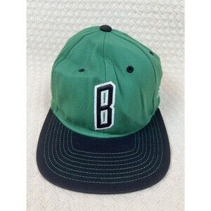 Boston Celtics Baseball Hat Adidas Flatbrim Flex Fit S/M Climalite On Court‎
